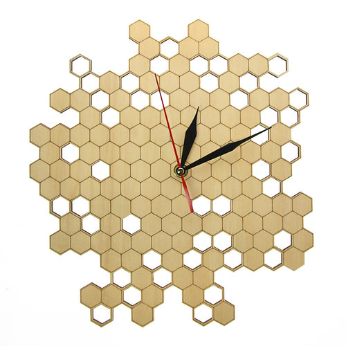Shape of Honey Wall Clock