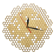 Load image into Gallery viewer, Honeycomb Wall Clock